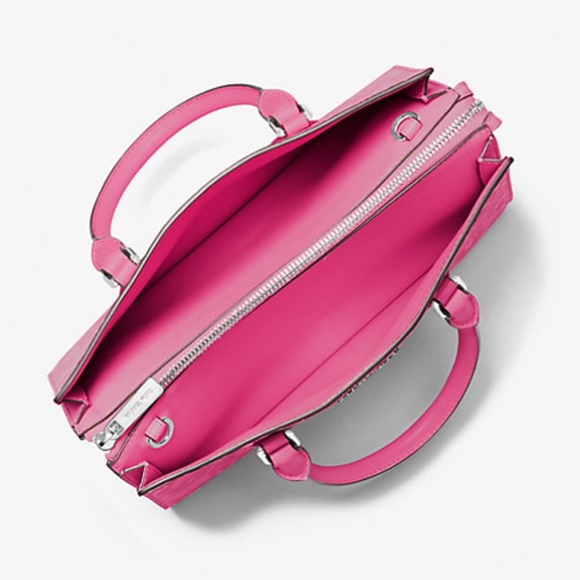 Michael Kors Sheila Medium Sequined Floral Print CZ Satchel
Dragofruit
NWT - Picture 13 of 16